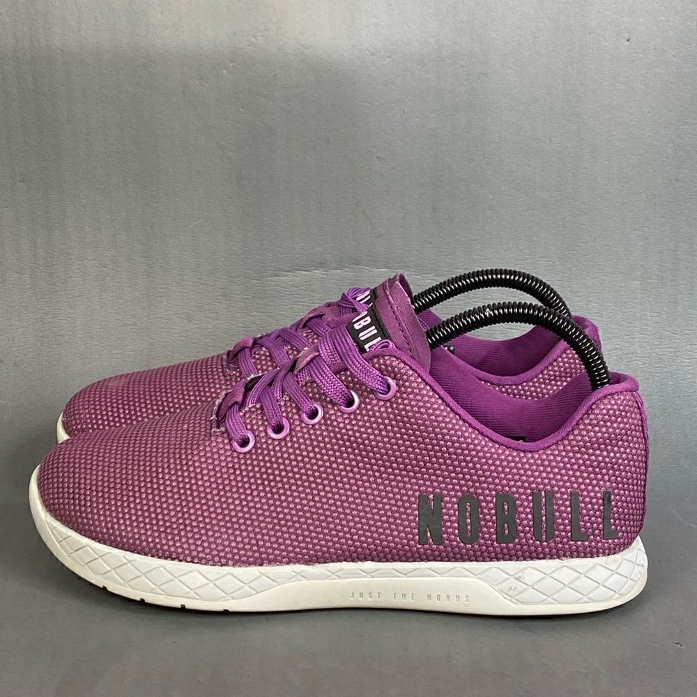 NOBULL Purple Athletic Running Crossfit Training Shoes womens size 8.5 - Picture 3 of 8